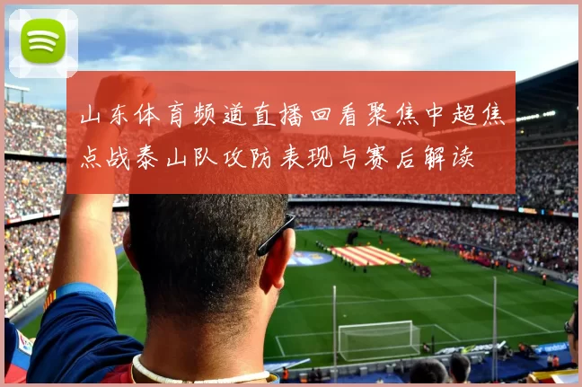 山东体育频道直播回看聚焦中超焦点战泰山队攻防表现与赛后解读