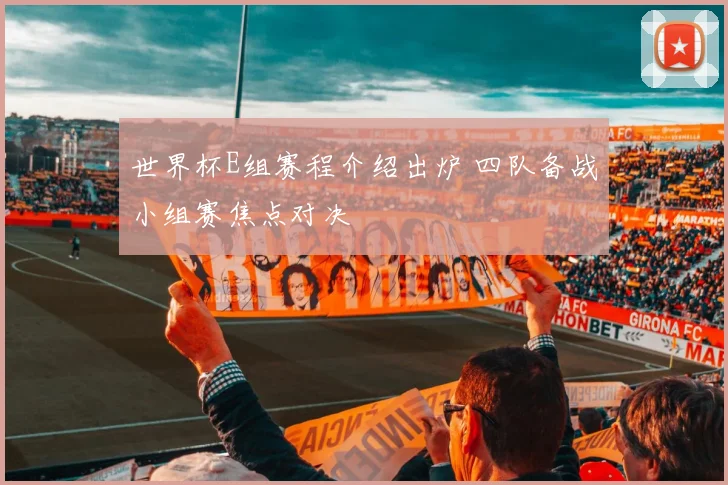 世界杯E组赛程介绍出炉 四队备战小组赛焦点对决